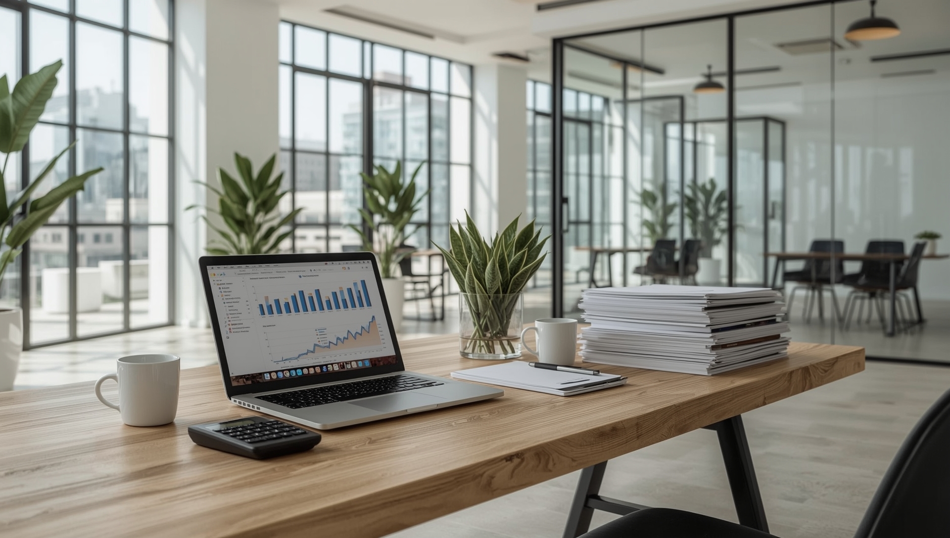 Oficinas modernas de morilenthavi en Madrid